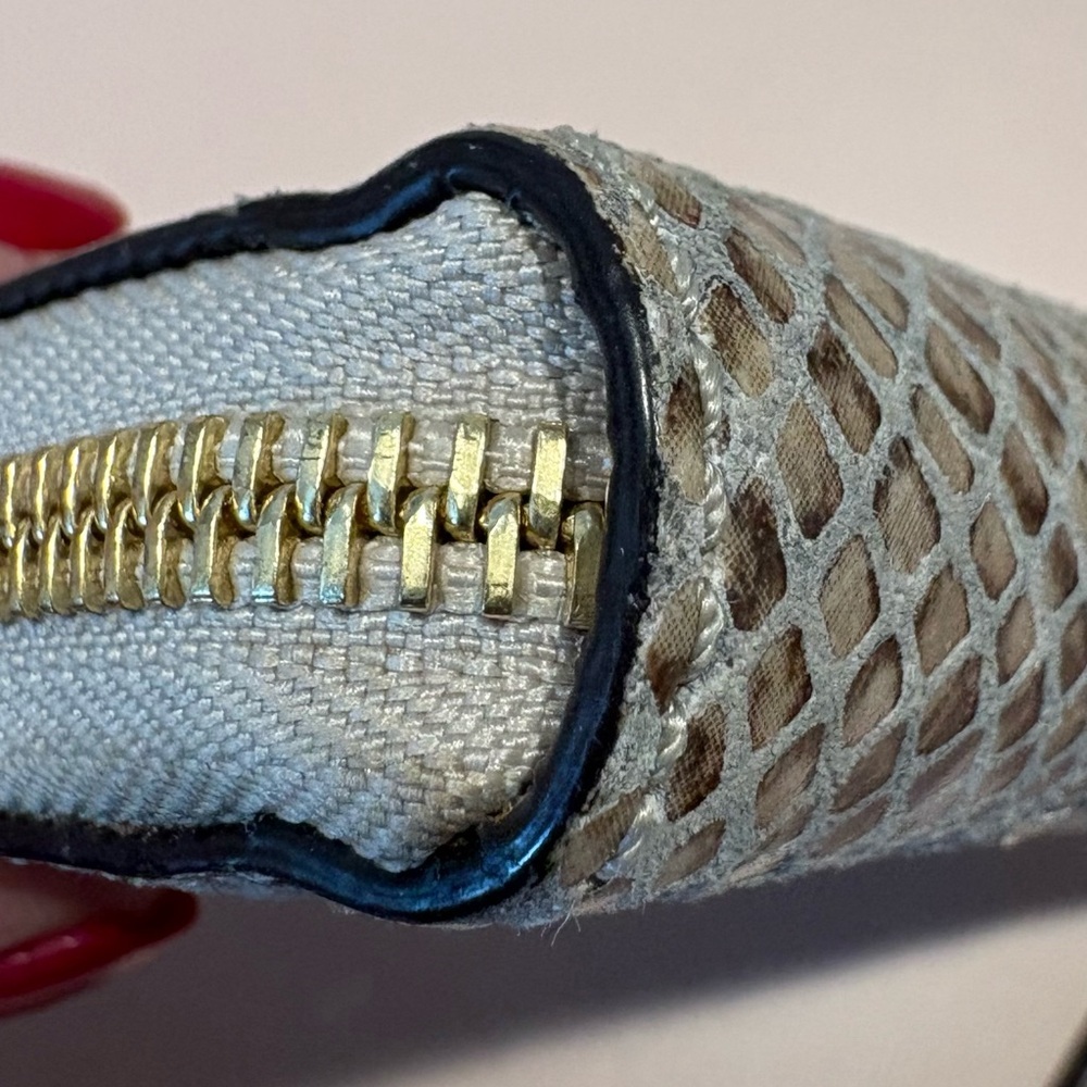 Michael Kors JetSet Snakeskin Wristlet - Picture 5 of 6